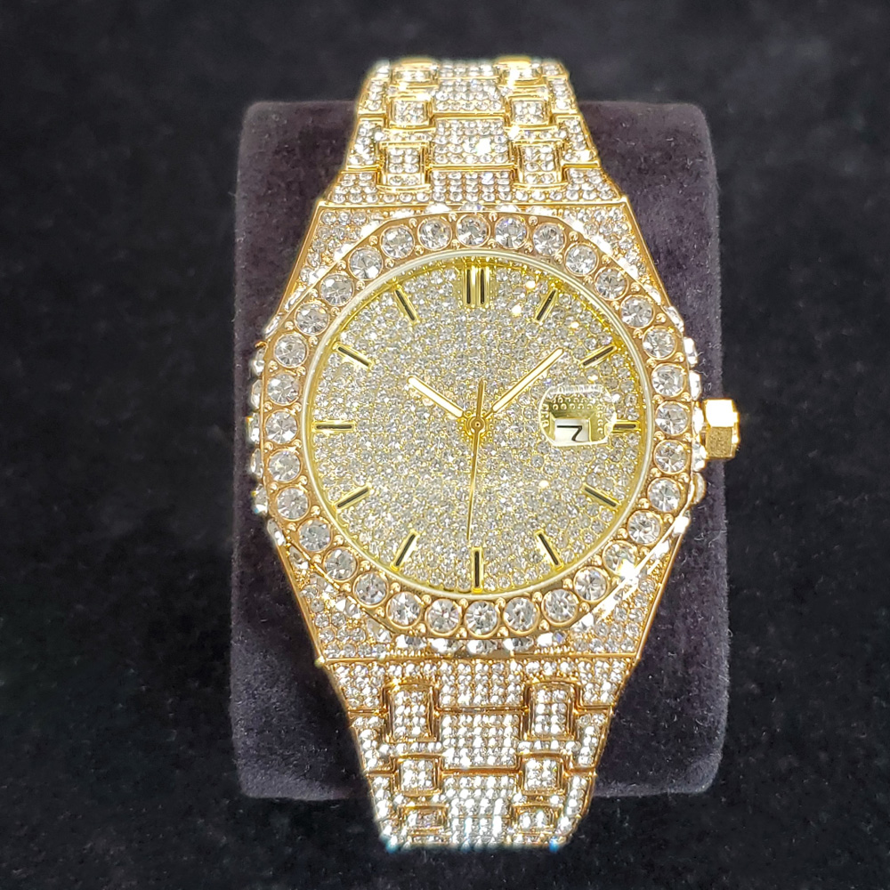 Luxury Watch Iceberg - Luxo diamante relógios de ouro para