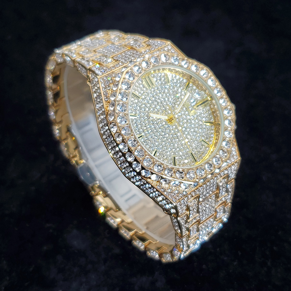 Luxo diamante relógios de ouro - Luxury Watch Iceberg avaliação e preço