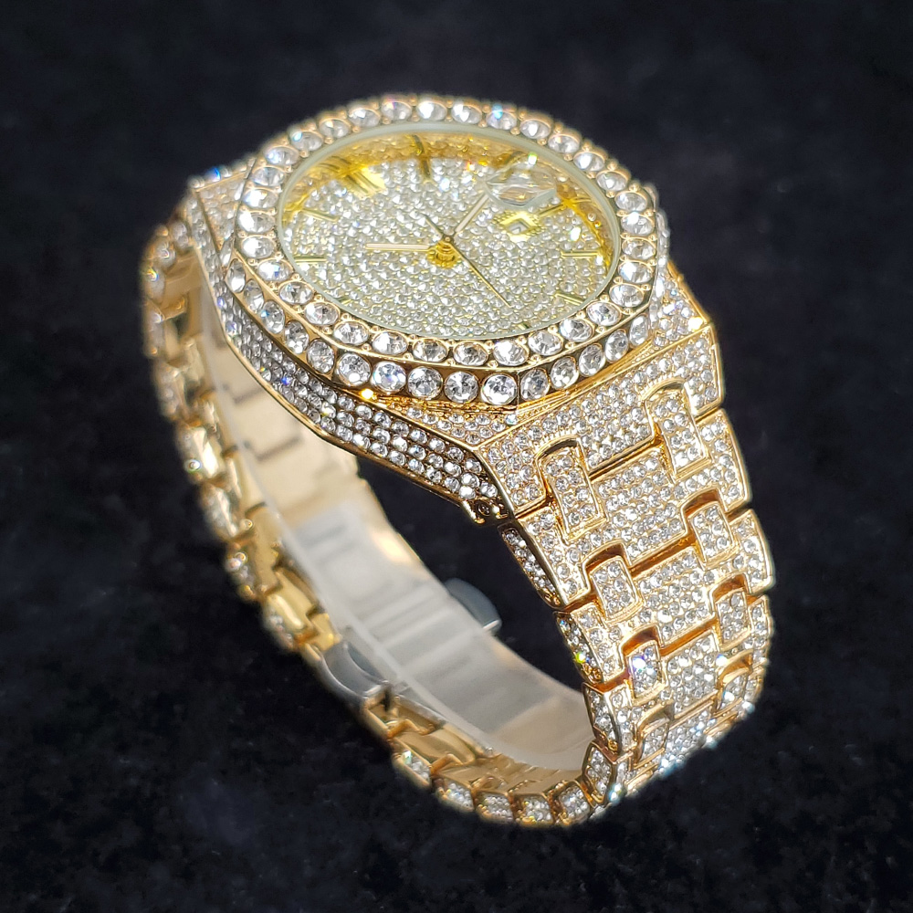 Luxo diamante relógios de ouro - Luxury Watch Iceberg avaliação e preço