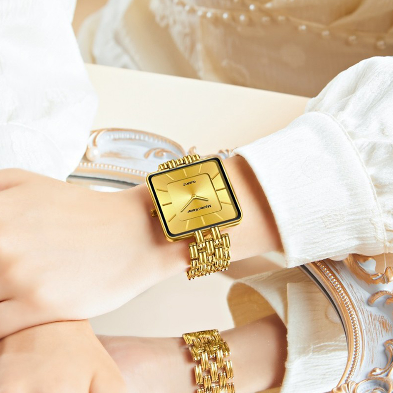 Relógio de pulso feminino quad - Luxury Watch Top 10 avaliação e preço