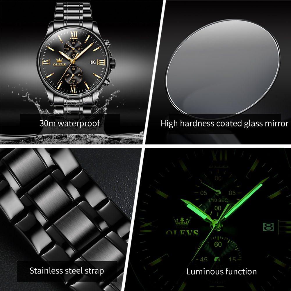 Olevs 2886 clássico relógio de - Luxury Watch Maker avaliação e preço