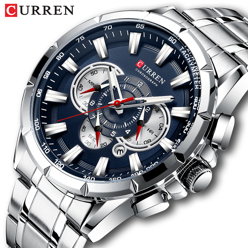 Curren relógio de pulso mascul - Luxury Watch Magazine avaliação e preço