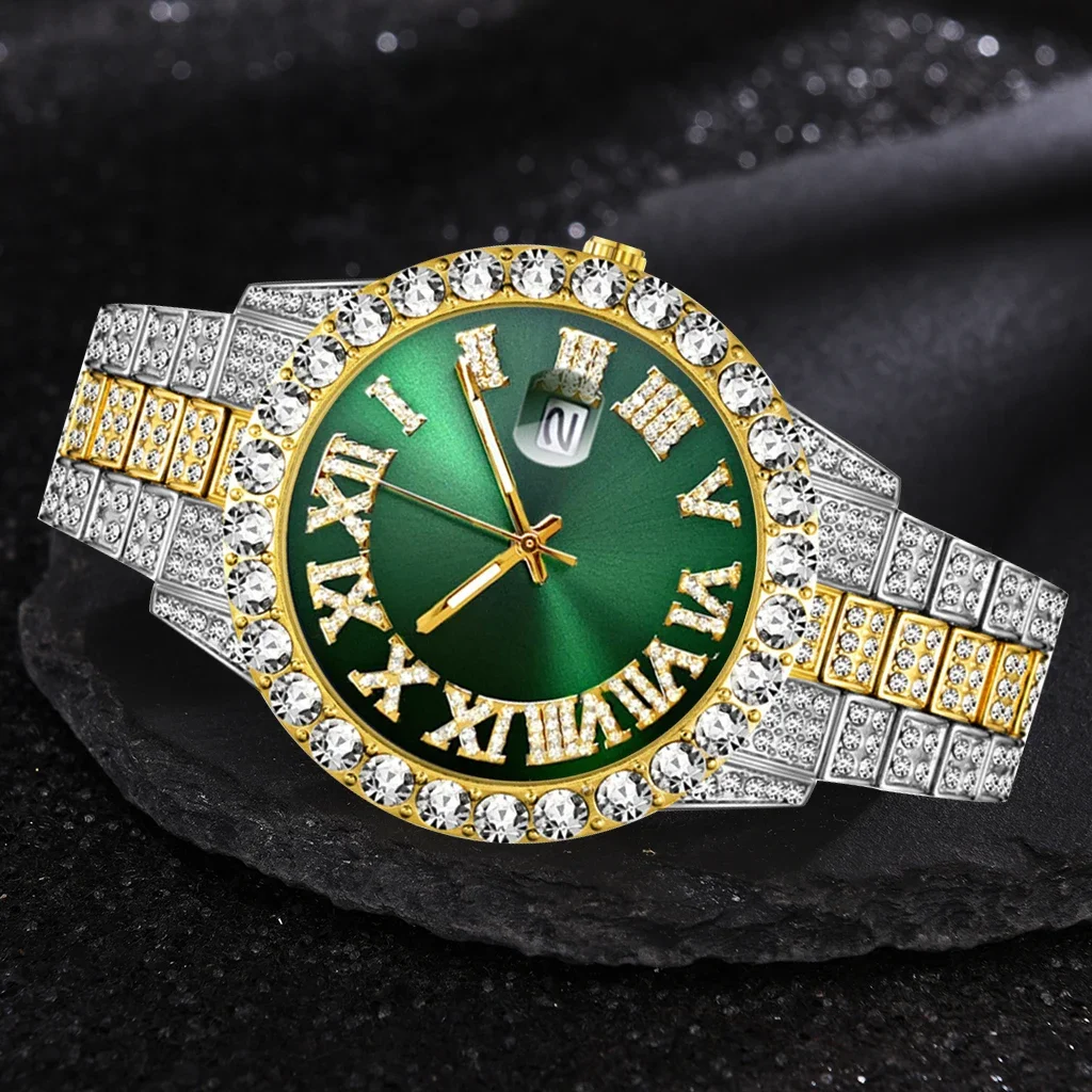 Relógio masculino cheio de dia - Luxury Watch Iceberg avaliação e preço