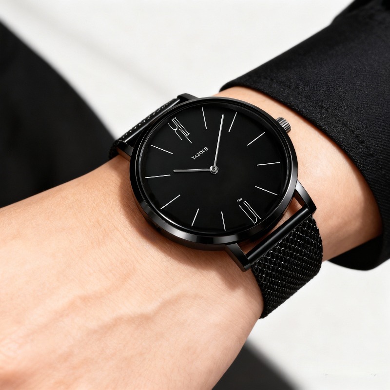 Relógio masculino simples e mo - Luxury Watch Maker avaliação e preço