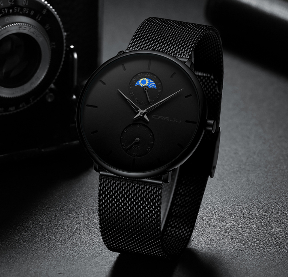 CRRJU, relógio de pulso mascul - Luxury Watch Top 10 avaliação e preço