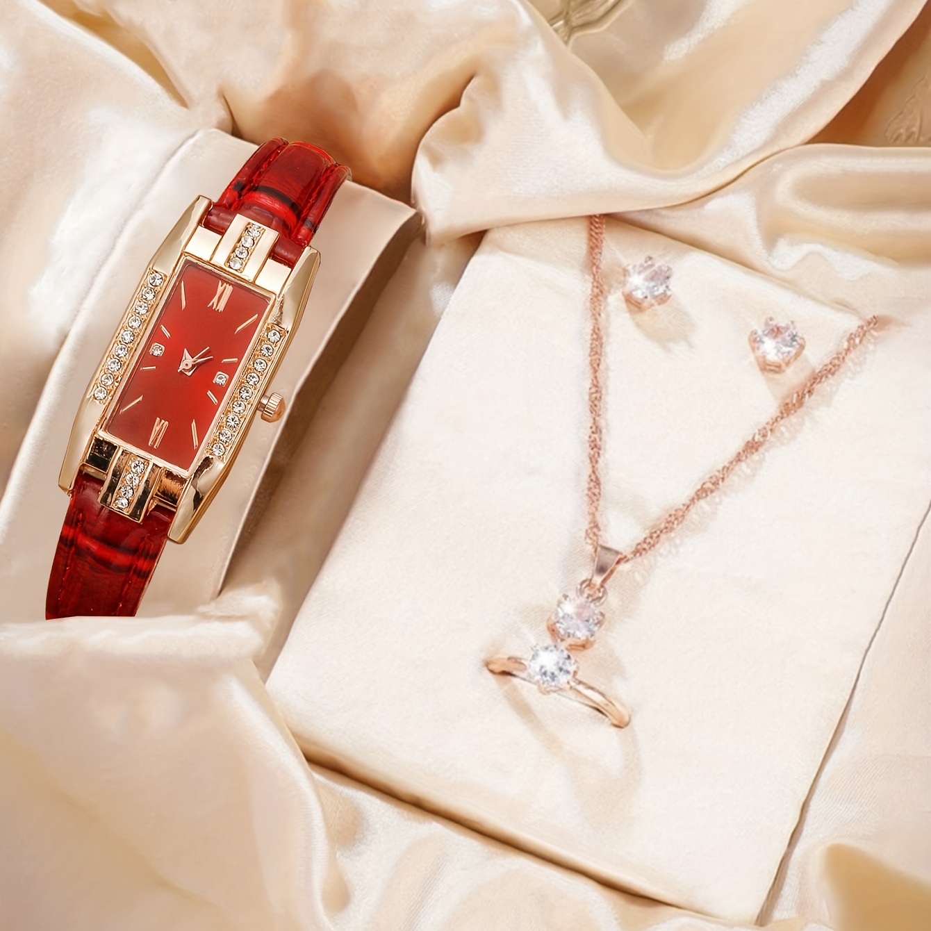 Relógio de Quartzo de Luxo com - Luxury Watch Gift For Her avaliação e preço