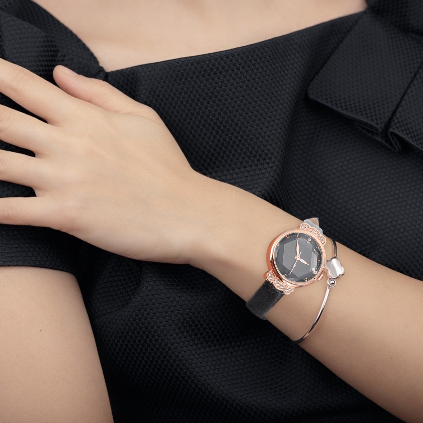 Relógio feminino com strass, u - Luxury Watch Gift For Her avaliação e preço