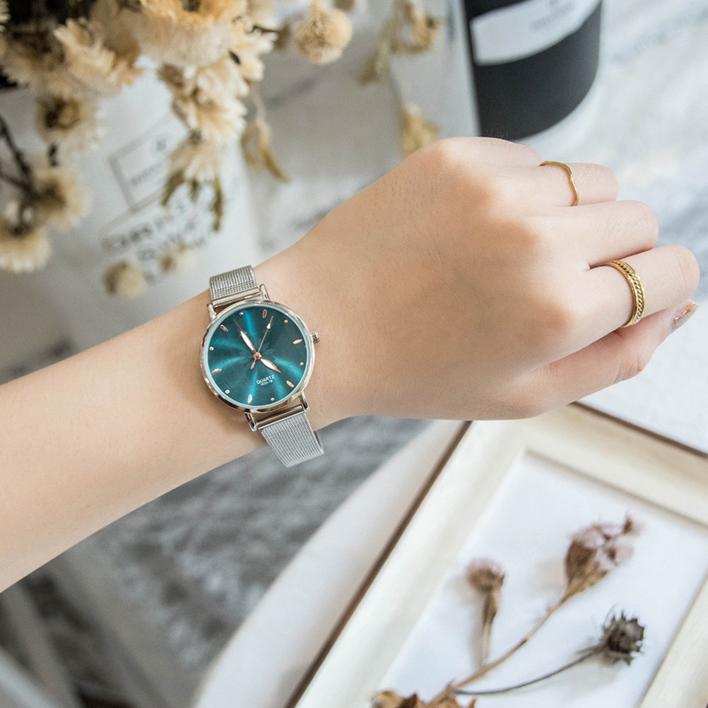 Relógio de quartzo elegante pa - Luxury Watch Gift For Her avaliação e preço