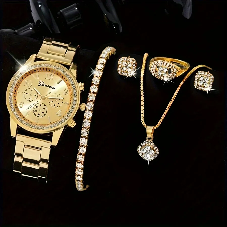 Relógio de Quartzo de Luxo com - Luxury Watch Gift For Her avaliação e preço