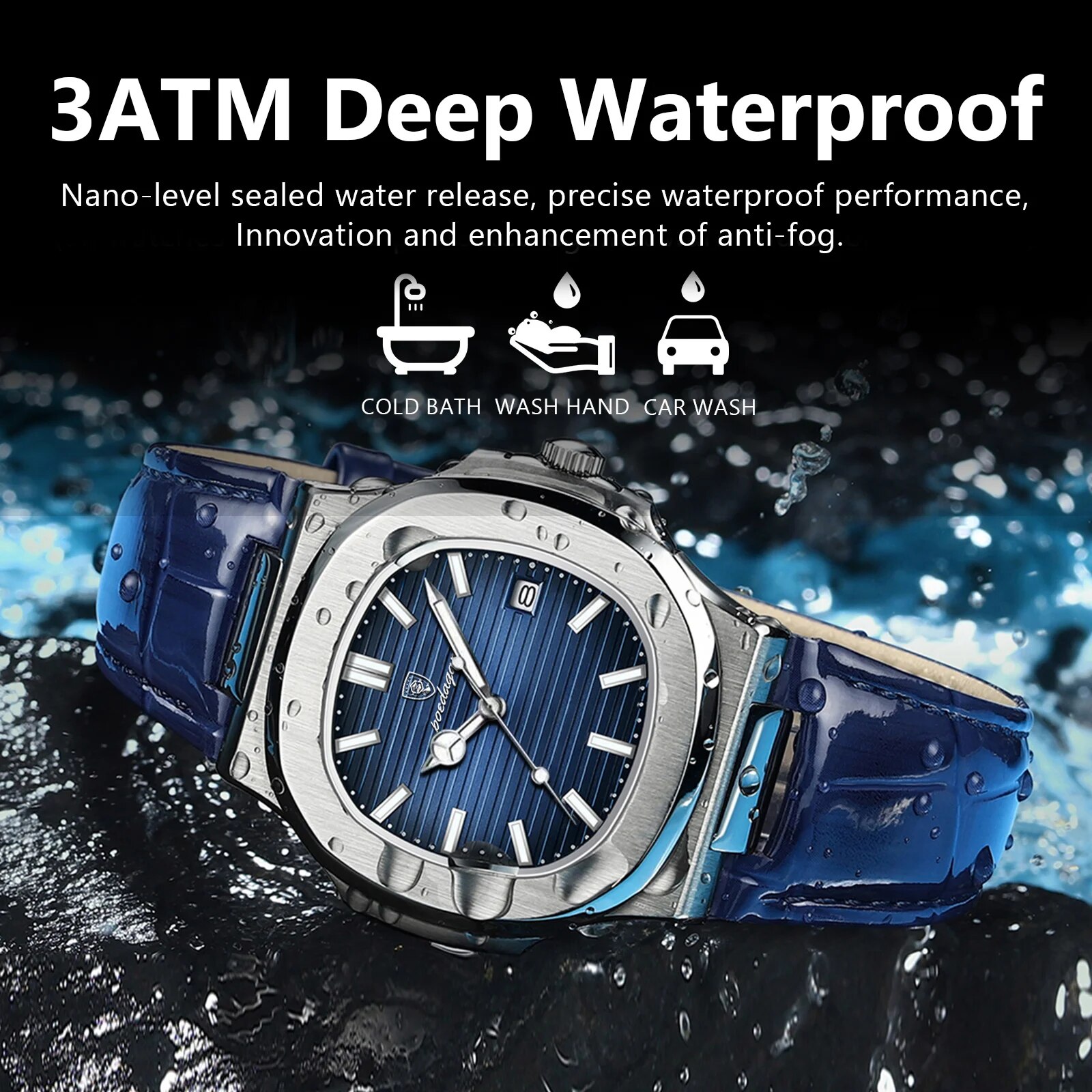 Poedagar topo de luxo quadrado - Luxury Watch Top 10 avaliação e preço