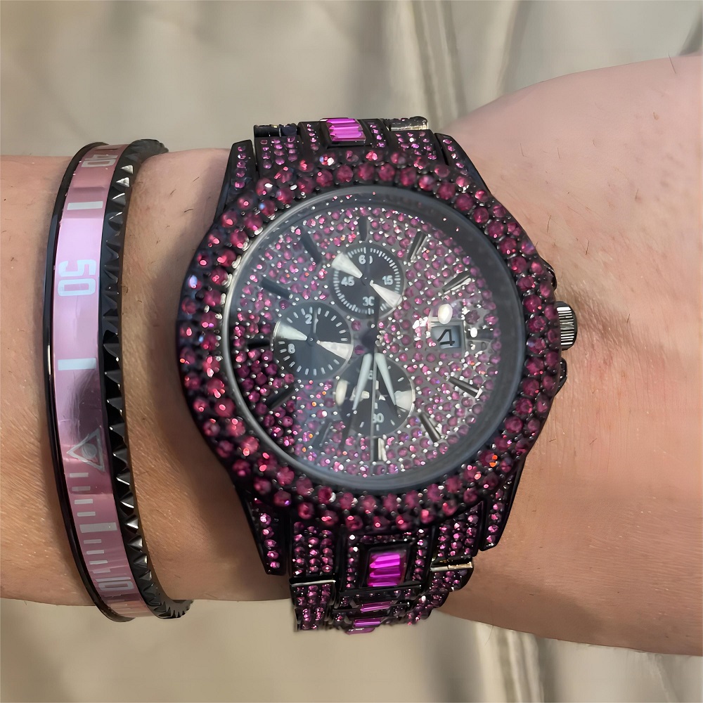 Venda quente relógio de gelo v - Luxury Watch Iceberg avaliação e preço