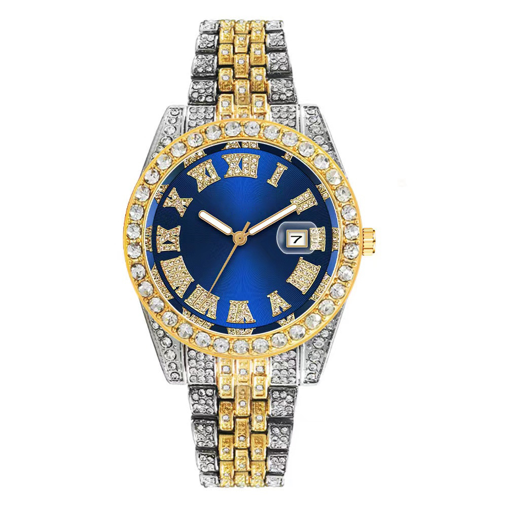 Luxo hip hop aço inoxidável co - Luxury Watch Iceberg avaliação e preço