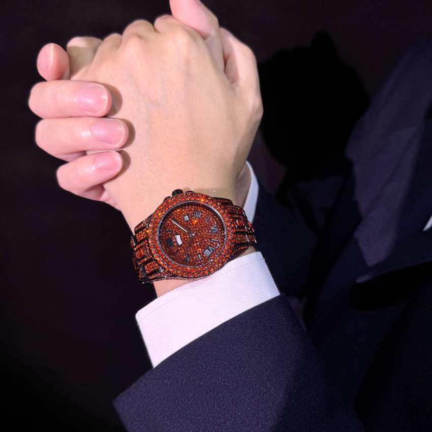 Relógio de luxo hip hop em aço - Luxury Watch Iceberg avaliação e preço