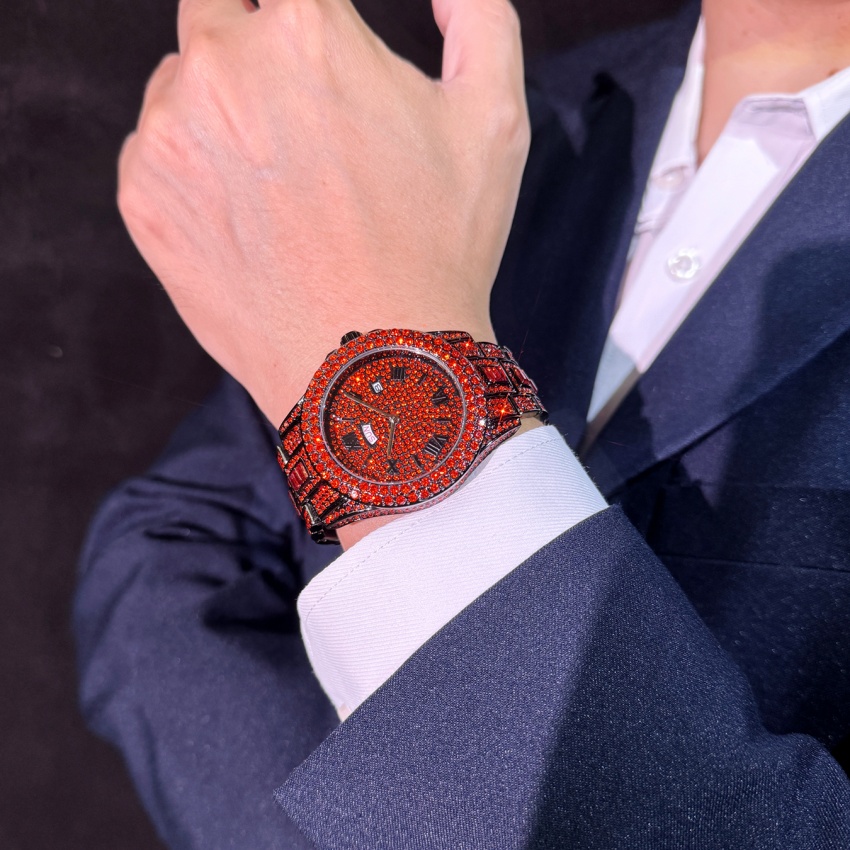 Relógio de luxo hip hop em aço - Luxury Watch Iceberg avaliação e preço