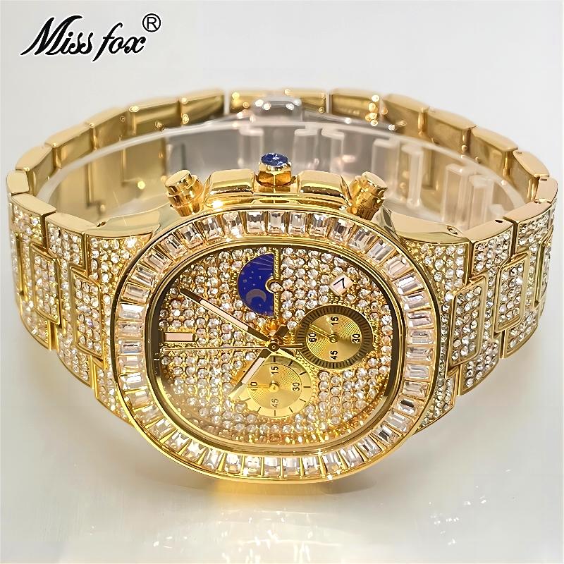 Missfox-relógio de ouro de lux - Luxury Watch Iceberg avaliação e preço