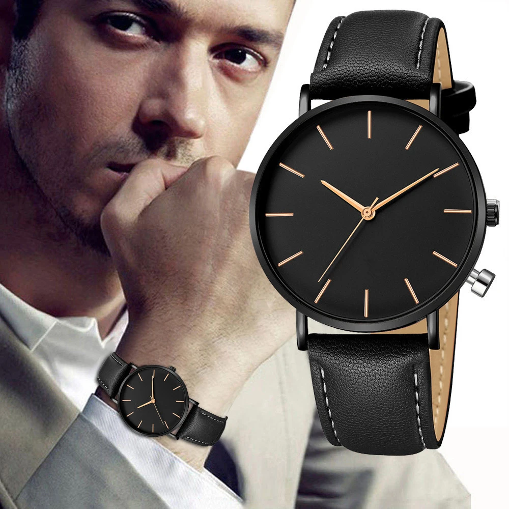 Estilo simples analógico quart - Luxury Watch Maker avaliação e preço