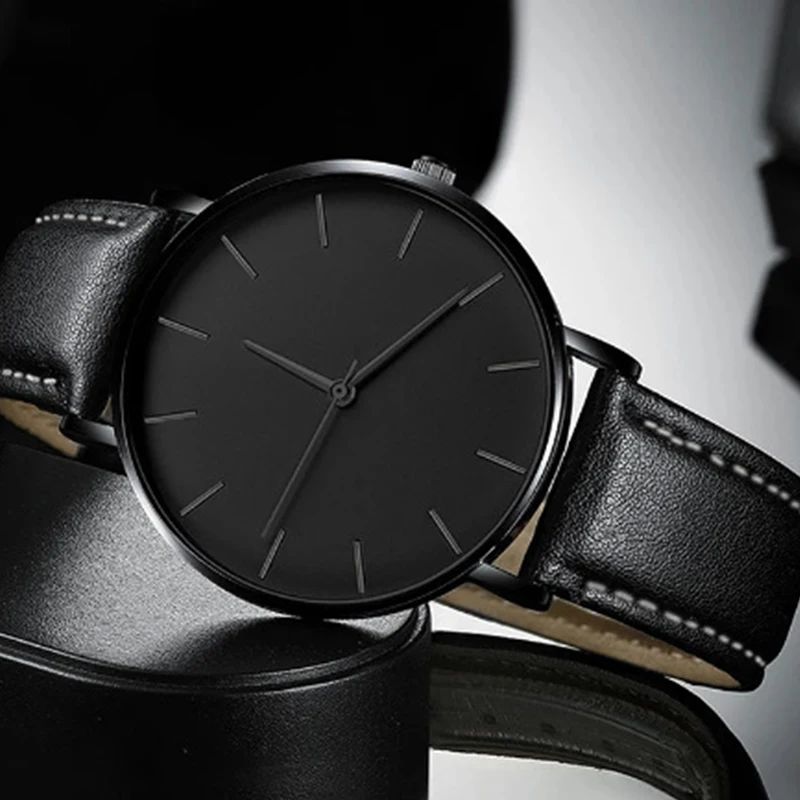 Estilo simples analógico quart - Luxury Watch Maker avaliação e preço
