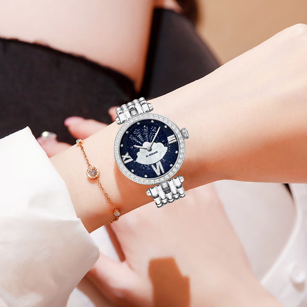 Relógio de quartzo feminino de - Luxury Watch Gift For Her avaliação e preço